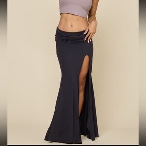 Popflex Foldover mermaid Maxi Skirt XS